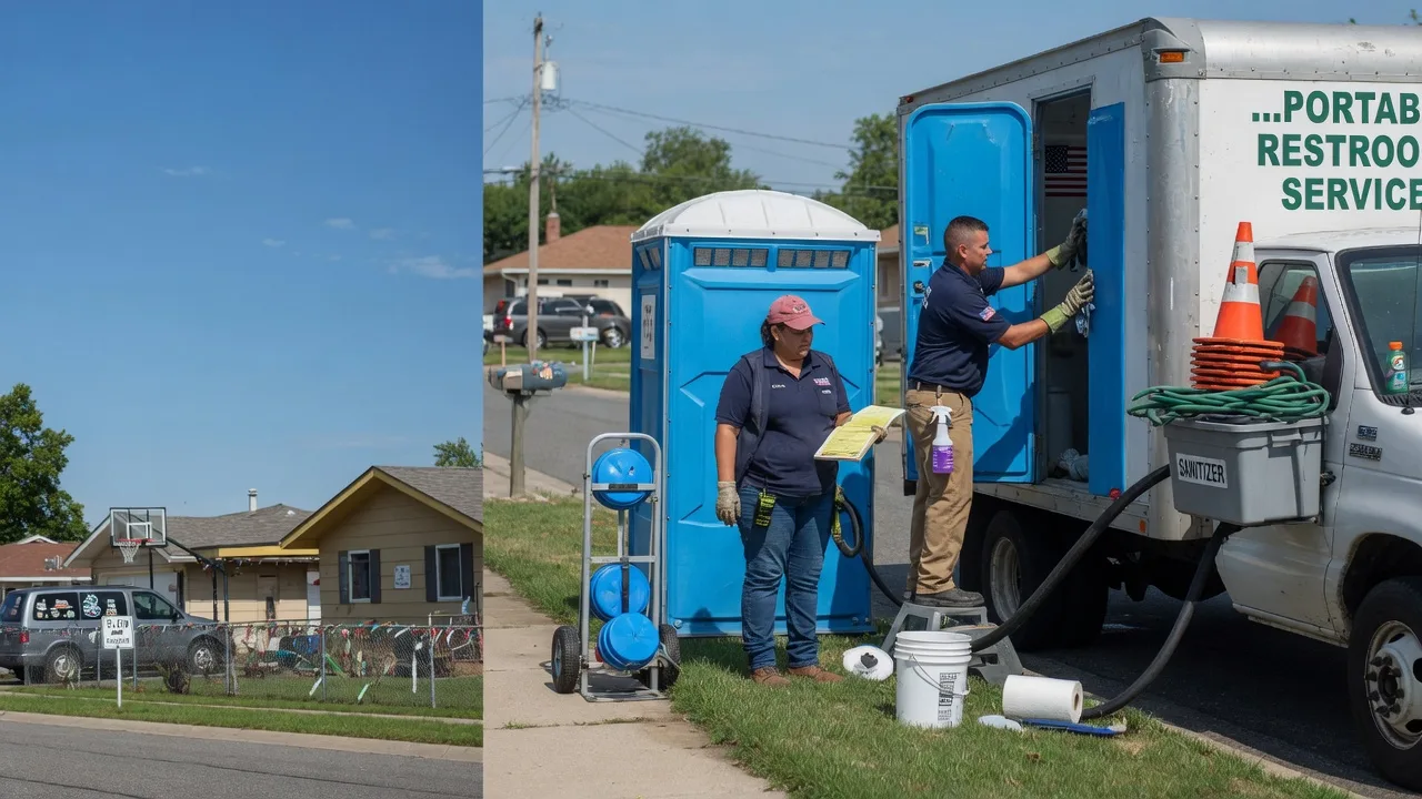 Portable Toilet Rental in New Waterford, OH near me